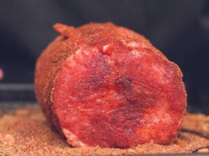 Lomo de cerdo al horno con mostaza y miel