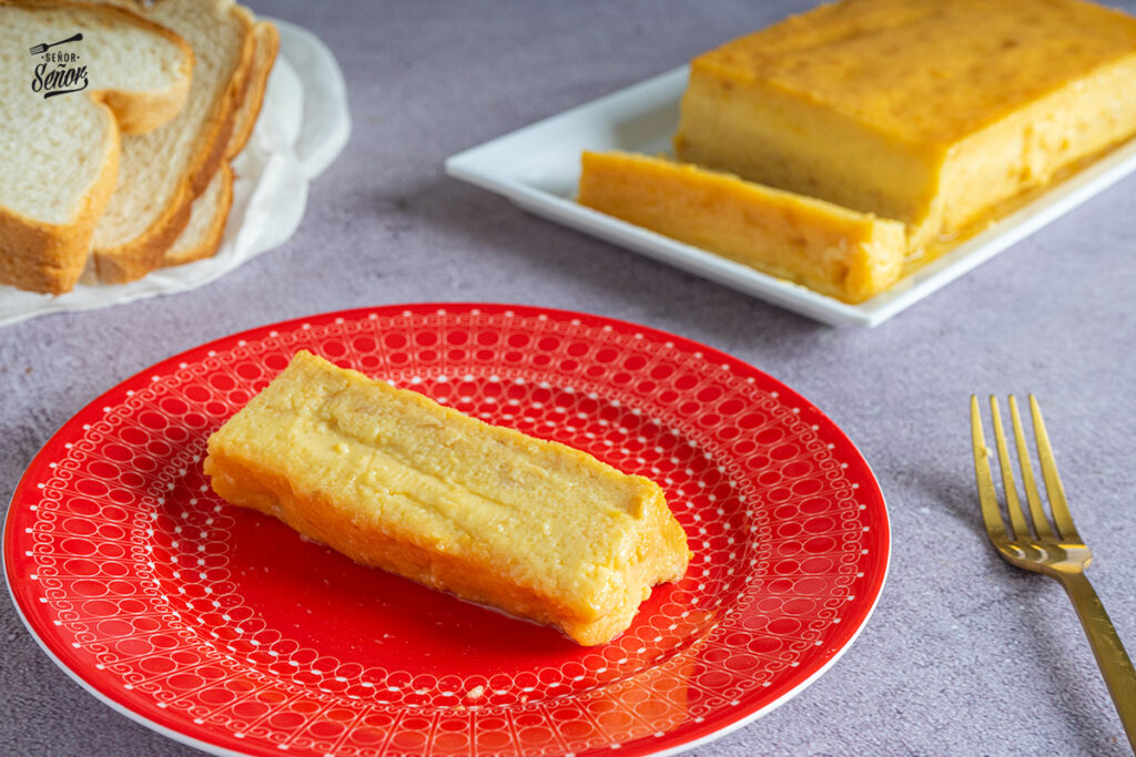 Pudin de pan. Receta de postre de aprovechamiento