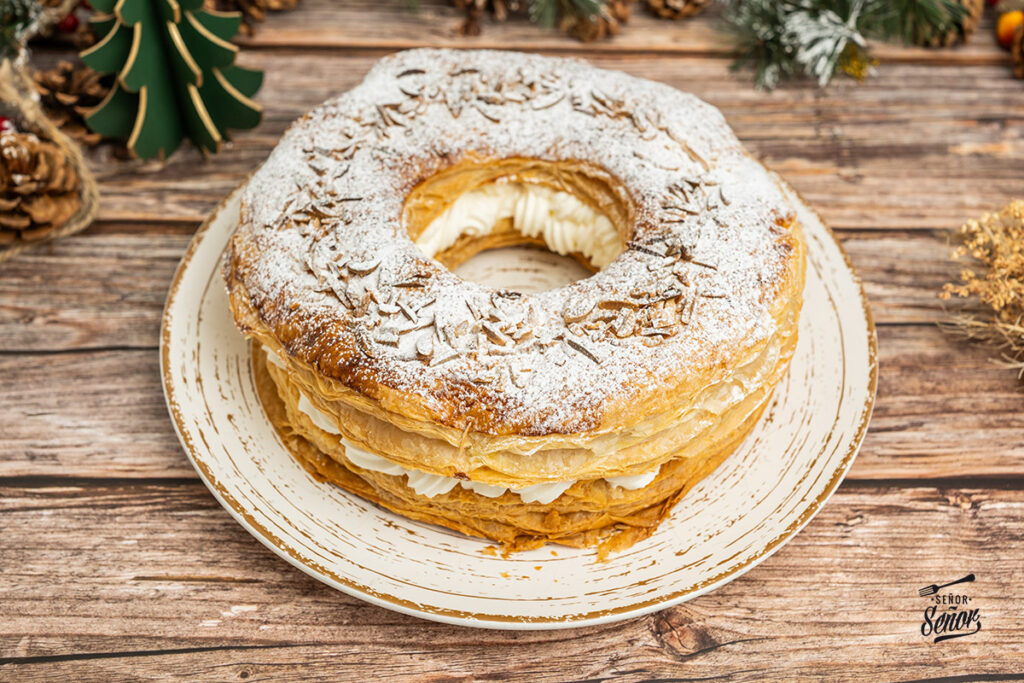 Roscón de reyes de hojaldre. La receta más fácil Roscón de reyes de hojaldre. La receta más fácil