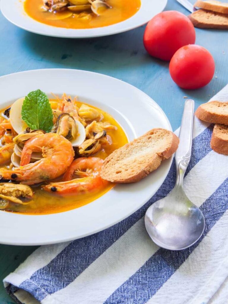 Sopa de pescado con Thermomix