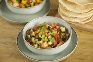 Ceviche Negro de Jicama y Nabo