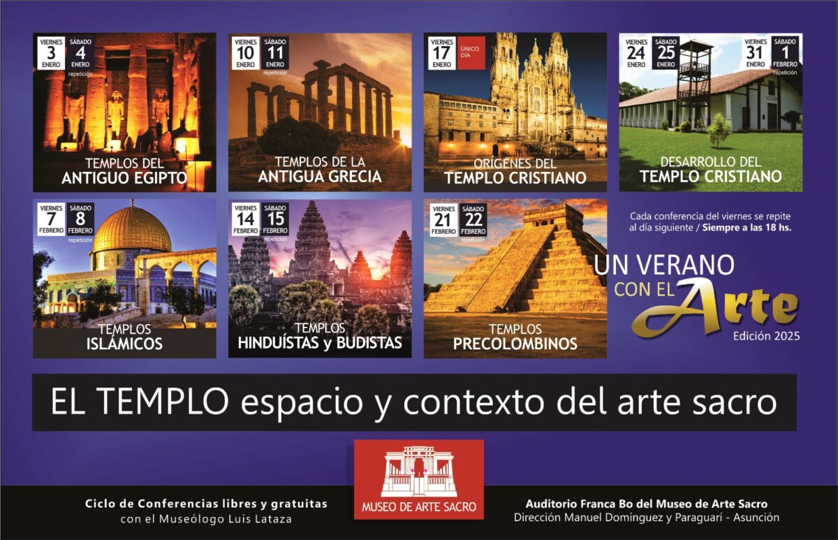 “Un verano con el arte”: estas son las charlas que ofrecerá el Museo de Arte Sacro