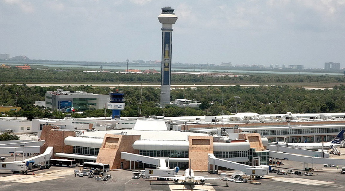 Caen las cifras de tráfico de pasajeros en Cancún