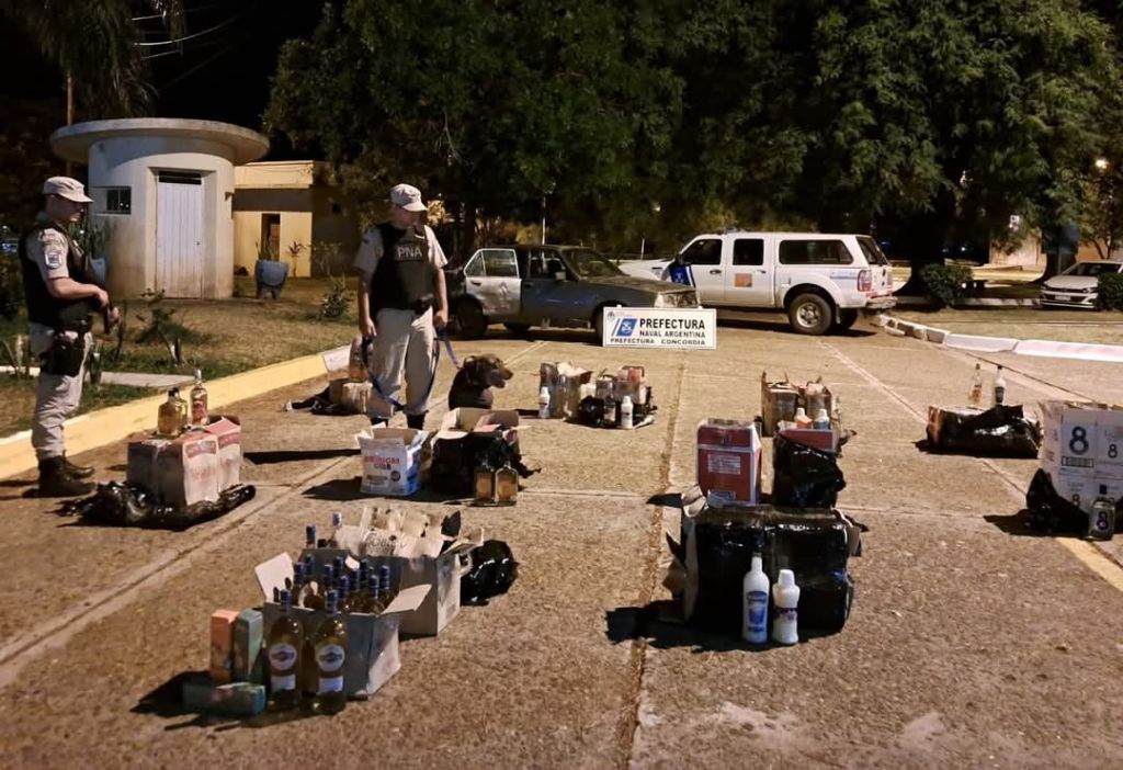 Pretendían llegar a Salto / Capturaron contrabando de bebidas alcohólicas y aromatizantes