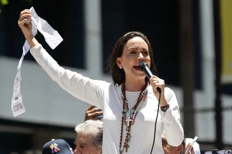 María Corina Machado en el comienzo del 2025: “La hora ha llegado”