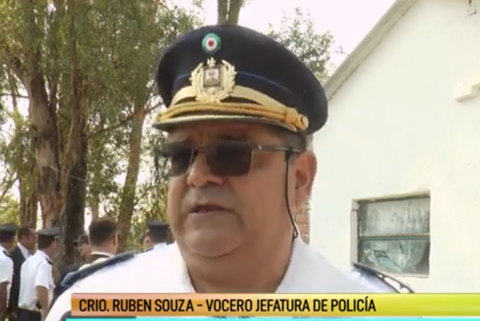 Jefatura de Policía explica procedimiento /Utilización de armamento en hecho violento ocurrido ayer