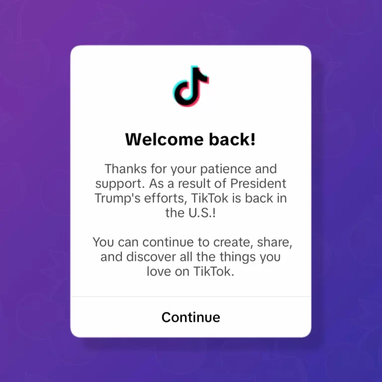 TikTok restablece su servicio en Estados Unidos tras garantía de Trump