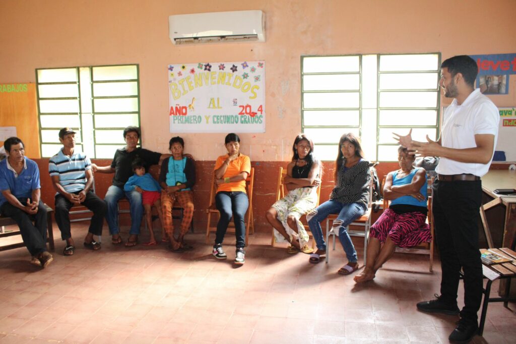 COMUNIDAD INDÍGENA MBYA GUARANÍ GUAVIRAMI DE TRINIDAD PARTICIPÓ DE LA CHARLA SOBRE TURISMO RURAL COMUNITARIO