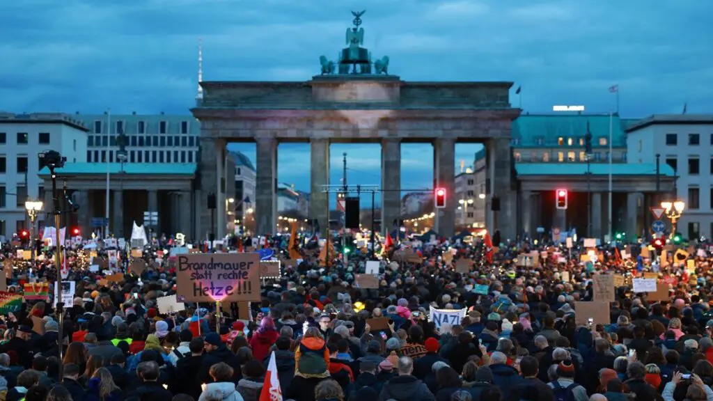 Masivas protestas en Alemania contra el ascenso de la ultraderecha