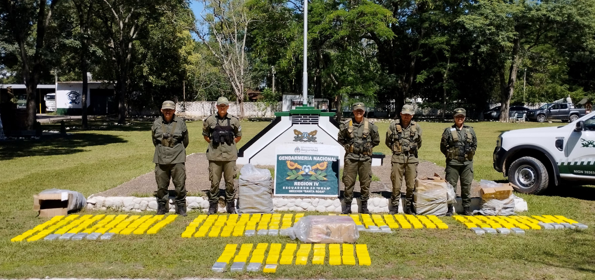 Fuerte golpe al narcotráfico en la frontera con Bolivia. Se incautaron más de 200 kilos de cocaína en Salta