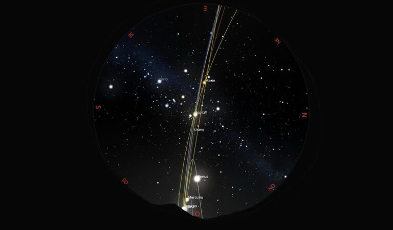 Guía para no perderse una alineación planetaria única: las mejores aplicaciones y webs para localizar los siete planetas