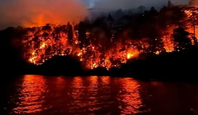 El Ejército Argentino en apoyo a la lucha contra los incendios en la Patagonia