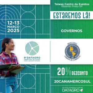 Apertura de Safra Cana, Azúcar y Etanol de DATAGRO 2025: Un Encuentro Esencial para el Sector Sucroenergético