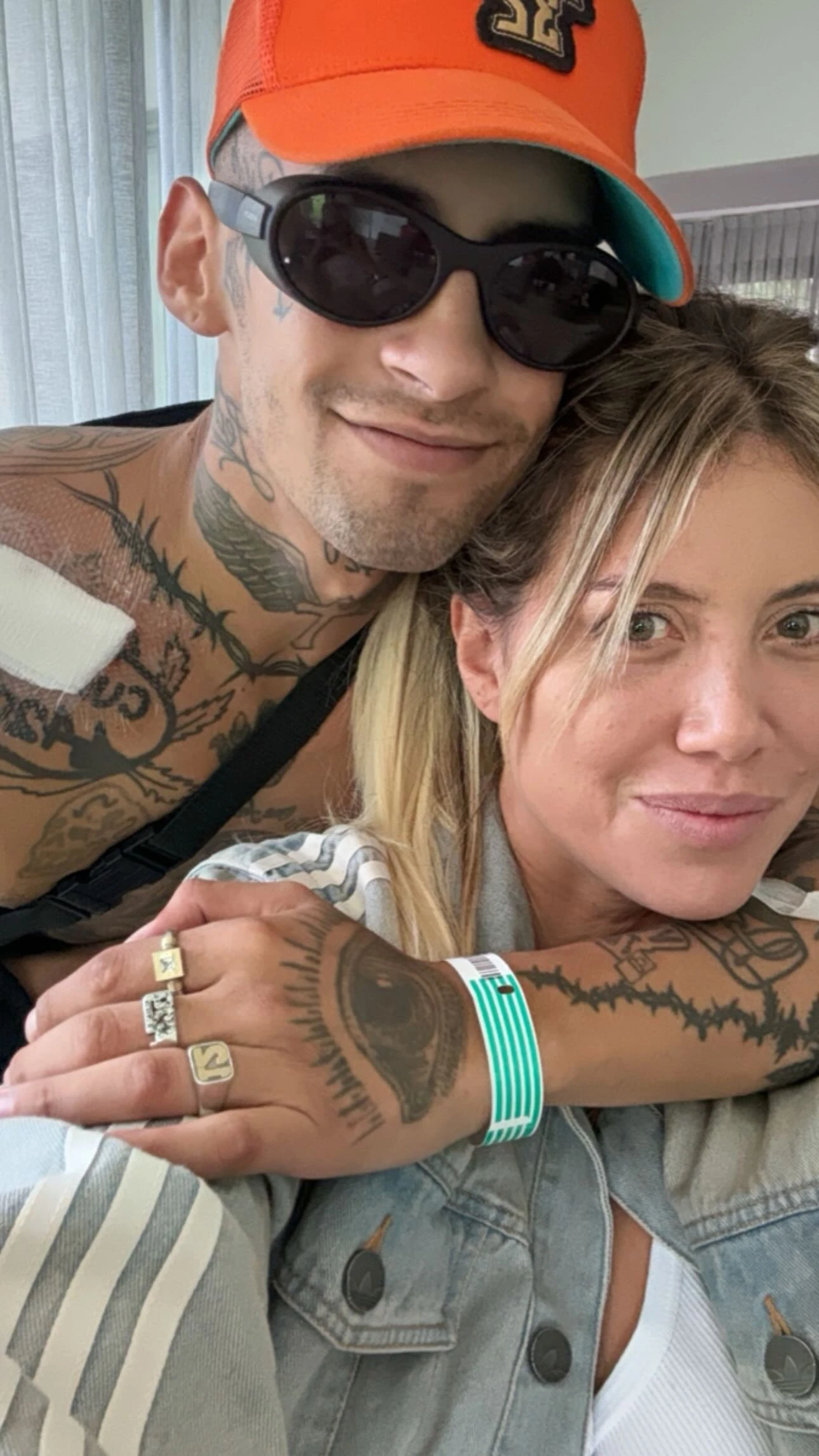 L-Gante expuso chats con Mauro Icardi y lo increpó: “¿Querés que tus hijas odien a su mamá?”