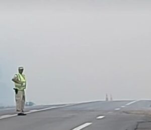 A las 10:00 fue habilitado el Bypass /Por incendio de gran magnitud se quemaron 45 hectáreas