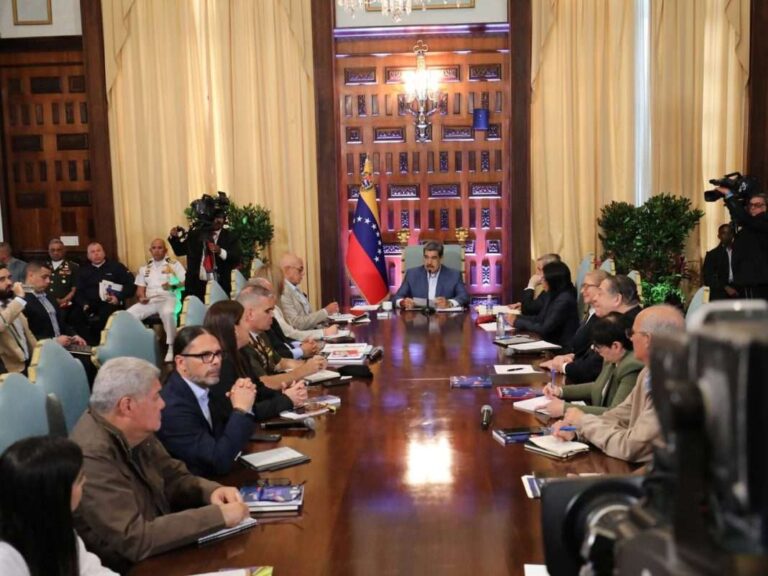Maduro y Gabinete