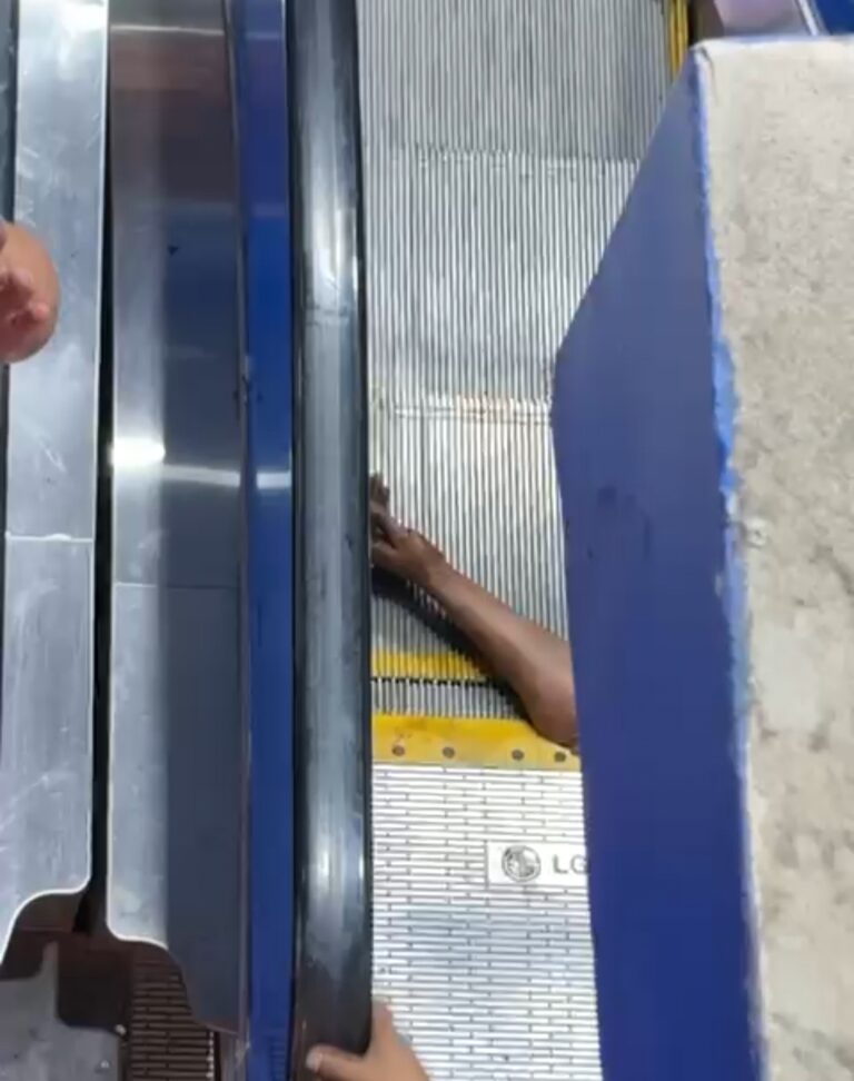 Ciudad del Este: Persona quedó atrapada en escalera mecánica