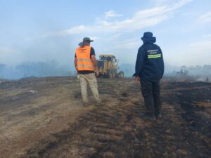 Intendencia avanza en soluciones /Sospechan intencionalidad en nuevo incendio en el Vertedero de Salto