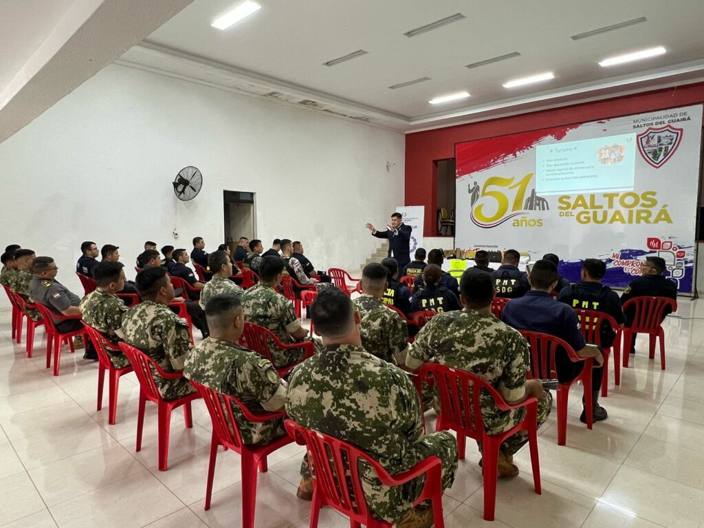 SENATUR REALIZÓ TALLER SOBRE FACILITACIÓN Y SEGURIDAD TURÍSTICA EN SALTOS DEL GUAIRÁ SENATUR REALIZÓ TALLER SOBRE FACILITACIÓN Y SEGURIDAD TURÍSTICA EN SALTOS DEL GUAIRÁ