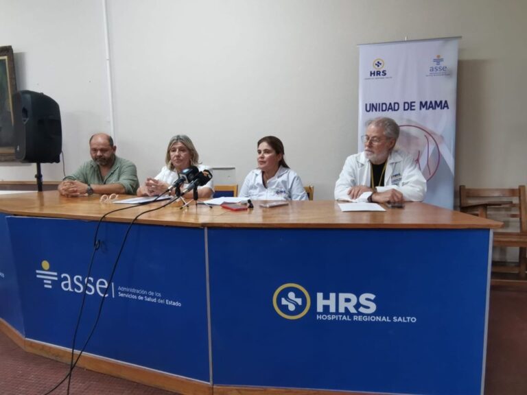 Equipo de gestión del Hospital Regional Salto /Balance de gestión con avances en infraestructura y atención