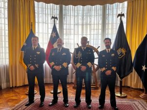 El ROU 04 «Artigas» finaliza su misión antártica y realiza escala en Punta Arenas