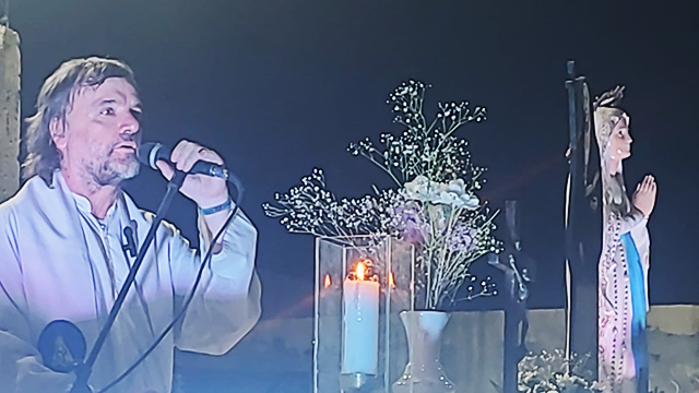 El padre Pepe Di Paola convocó a la feligresía a comprometerse, «a transformar nuestra realidad»