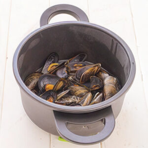 Arroz con mejillones marinero