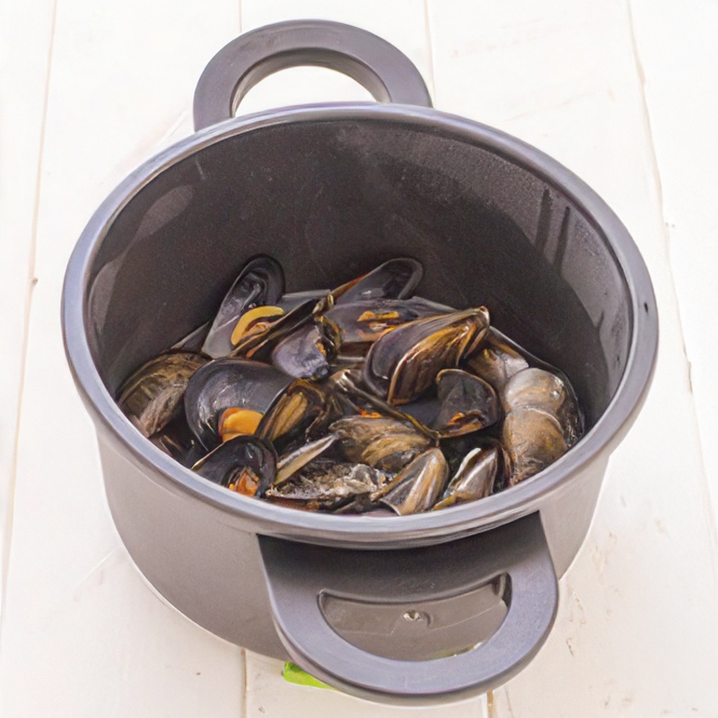 Arroz con mejillones marinero