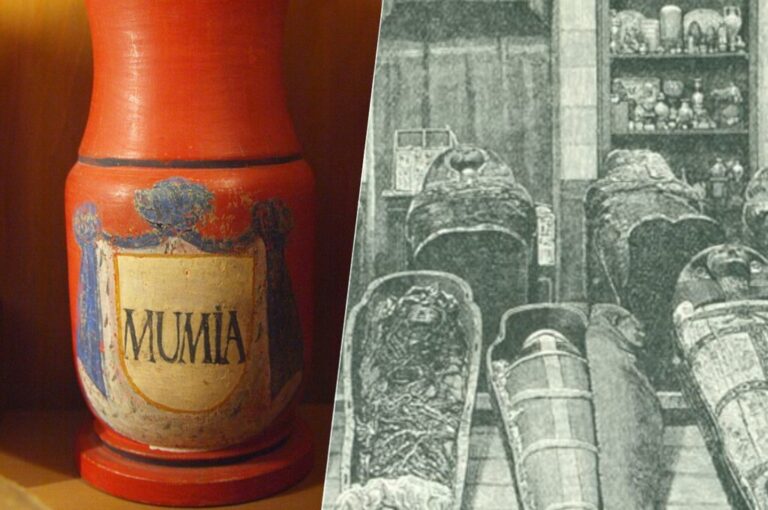 Hemos encontrado un “remedio” aún peor que los enemas de café: “mumia”, o momia triturada