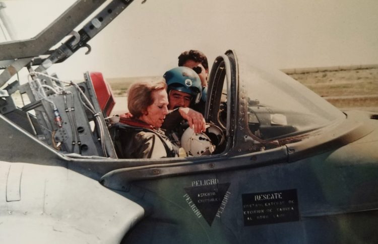 La dama del aire ha partido