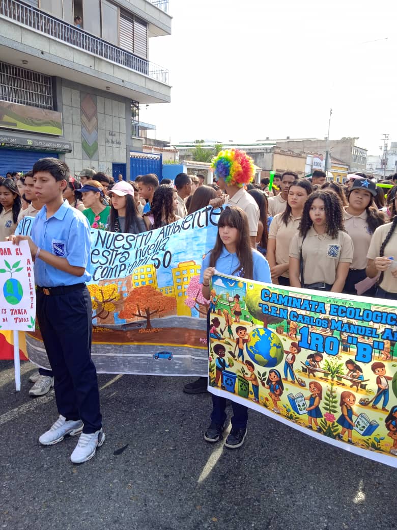 Comunidad educativa del CEN Carlos Manuel Arrieta formuló llamado a la conciencia ambiental