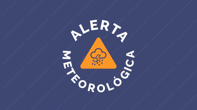 Alertas meteorológicas naranja y amarilla por tormentas y viento para toda la provincia