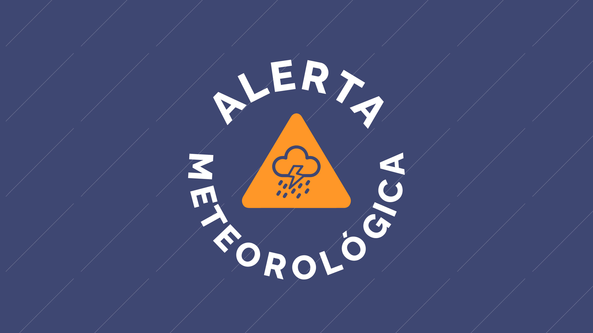 Alertas meteorológicas naranja y amarilla por tormentas y viento para toda la provincia