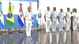 Asesores del Coordinador del Área Marítima Atlántico Sur visitaron la sede de la Armada Argentina