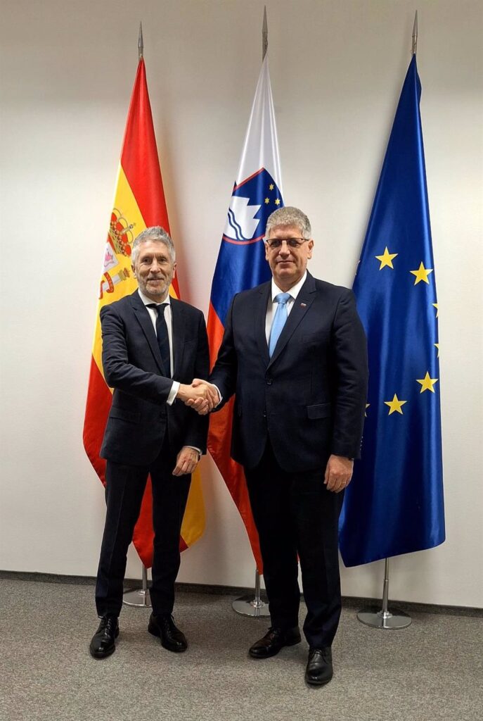 España y Eslovenia Refuerzan Colaboración para Combatir el Crimen Organizado en las Rutas del Crimen en los Balcanes