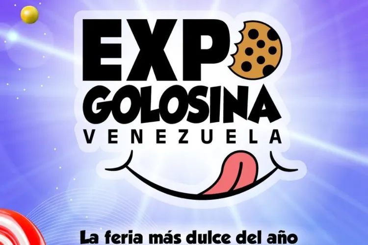 Expo Golosina Venezuela endulzará a Caracas durante el 21, 22 y 23 de agosto