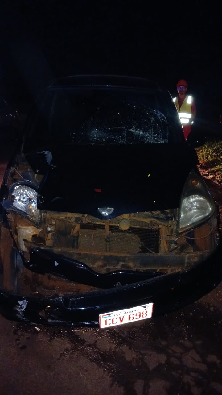 Motociclista resulta herido tras colisión con automóvil en Minga Guazú