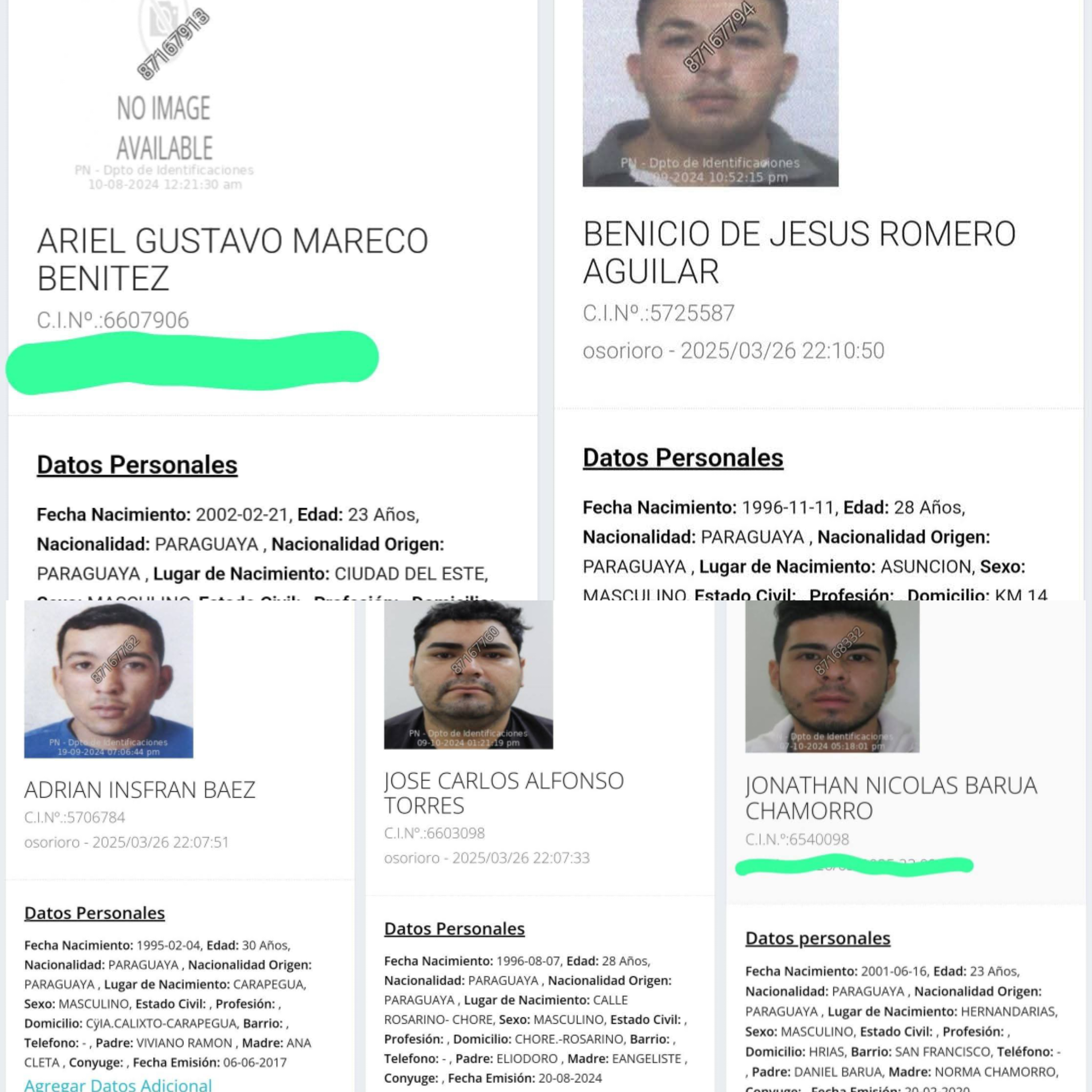 Cinco guardias detenidos tras fuga de reclusos en la cárcel de máxima seguridad