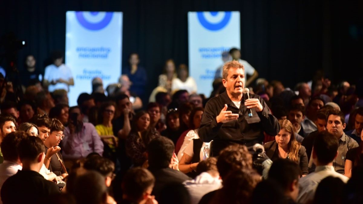 Congreso del Frente Renovador: reapareció Massa y llamó a la unidad para enfrentar al Gobierno