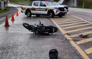 Policía gravemente herido tras accidente en Ruta 5 y Camino Lecocq