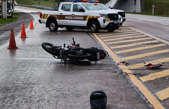 Policía gravemente herido tras accidente en Ruta 5 y Camino Lecocq