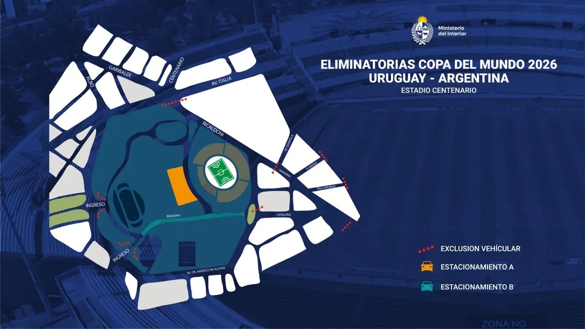 Uruguay y Argentina se enfrentan en un clásico sudamericano con estrictas medidas de seguridad Uruguay y Argentina se enfrentan en un clásico sudamericano con estrictas medidas de seguridad