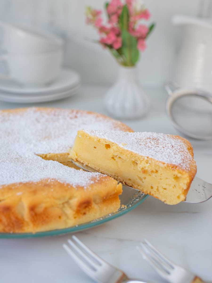 Tarta de ricota casera