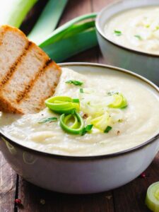 Crema de puerros en Thermomix