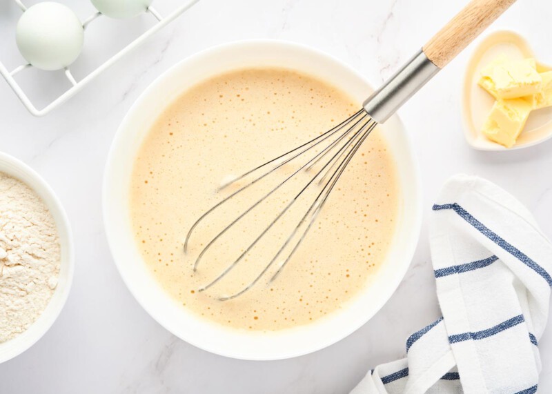 Tarta de crepes con chocolate