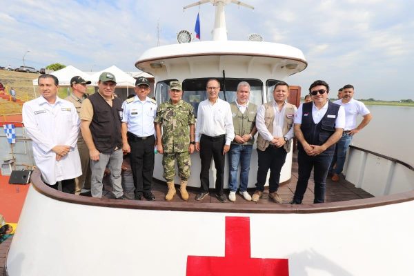 Buque hospital permitió más de 1.500 atenciones en Alberdi en su primera misión