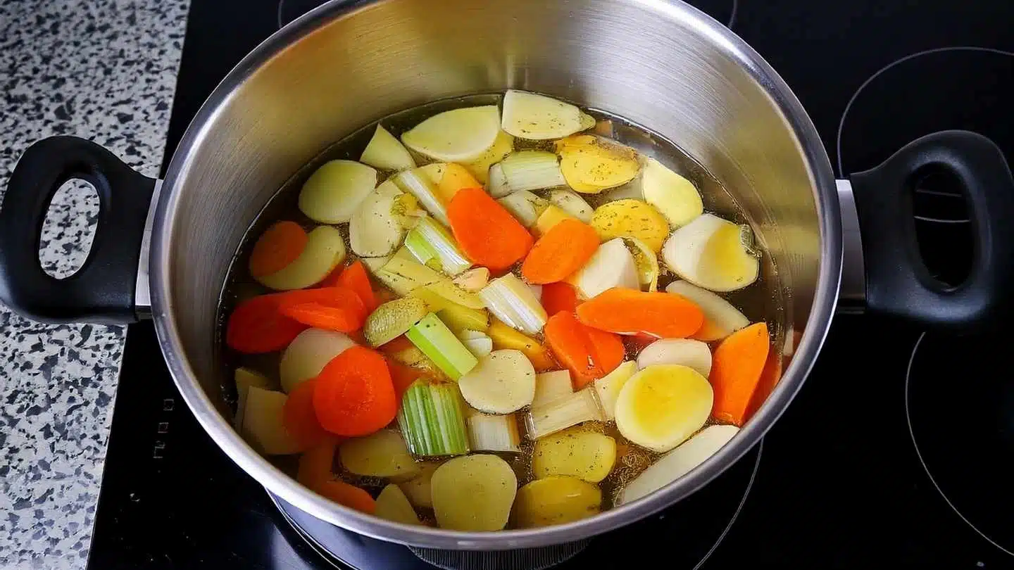 Porrusalda: Sopa vasca tradicional con verduras en sólo 7 pasos