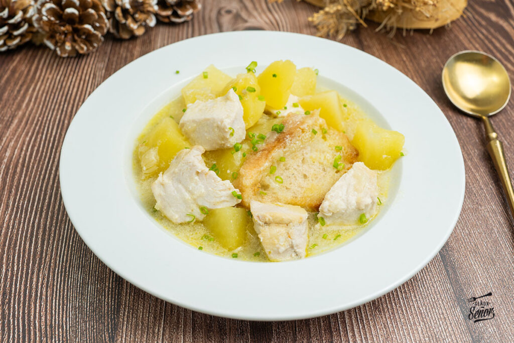 Sorropotún. Receta de guiso de bonito cántabro