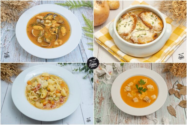 9 recetas de sopas y caldos para tus cenas de invierno