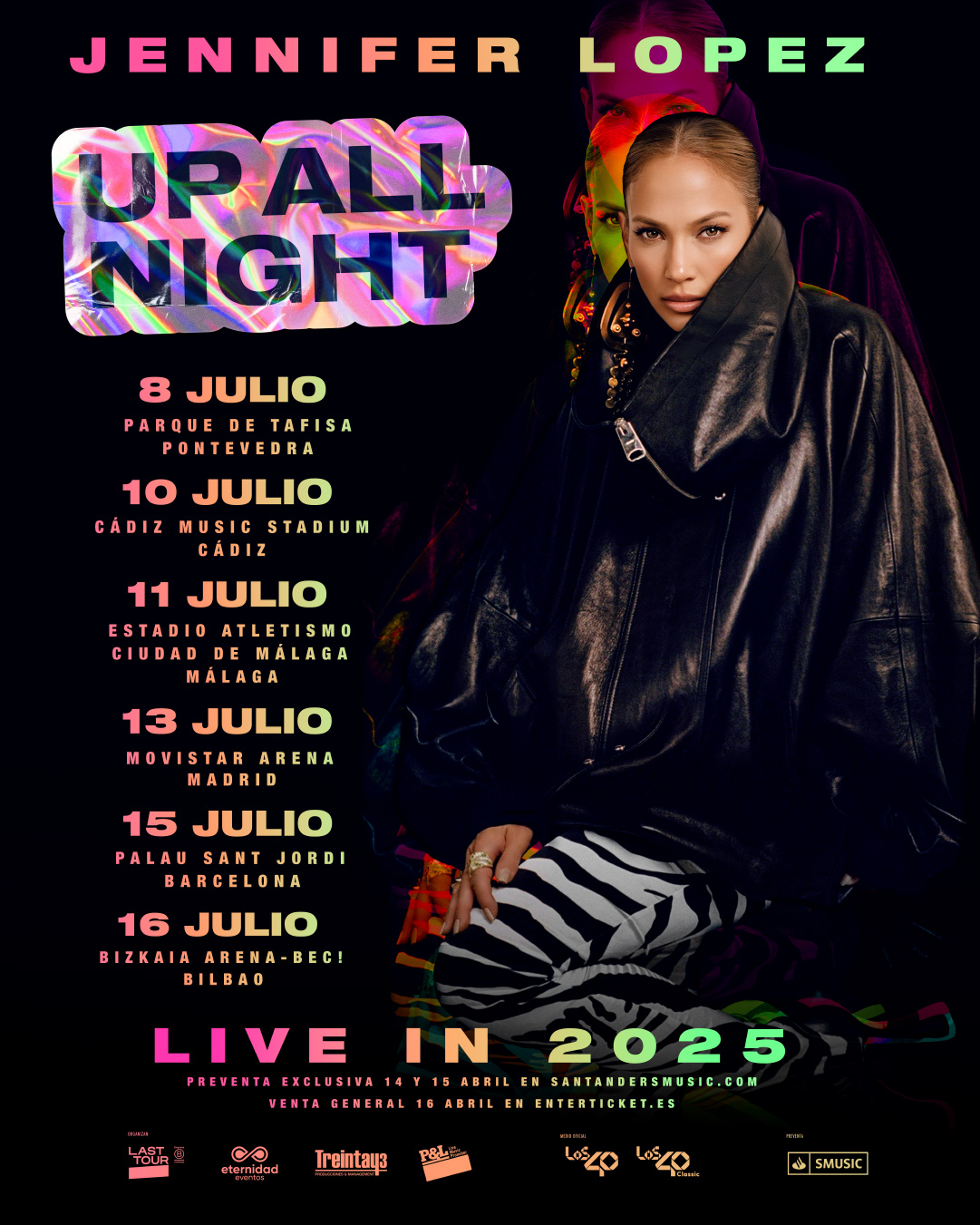 JENNIFER LOPEZ EN ESPAÑA -entradas